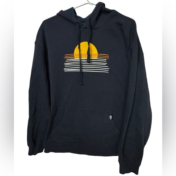 subaru Other - Alternative Subaru Sunset Beach Surf Navy Blue Men’s XL Hoodie MINTY